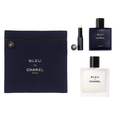 chanel confezione regalo|COFFRET BLEU DE CHANEL.